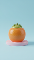 Sunbeam Orange Treat Jar